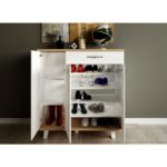 Aeka 1076 Lavantes 3 Kapaklı Tek Çekmeceli Raflı Ayakkabılık - Görsel 2