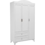 Baby Darling Lisa Dolap Beyaz (Mdf) - Görsel 2