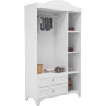 Baby Darling Lisa Dolap Beyaz (Mdf) - Görsel 3