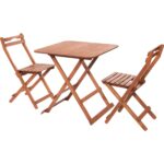 Modermo (108) Masa(70*70)Cm (1 Adet) + (110) Sandalye (2 Adet) - Görsel 2