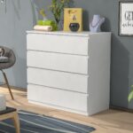 Mbes Mobi̇lya 80'li̇k Şi̇fonyer Beyaz