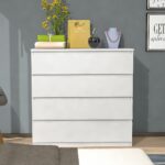 Mbes Mobi̇lya 80'li̇k Şi̇fonyer Beyaz - Görsel 2