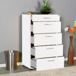 Adore Trendline 5 Çekmeceli Şifonyer  - Beyaz - Görsel 3