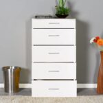 Adore Trendline 5 Çekmeceli Şifonyer  - Beyaz - Görsel 4