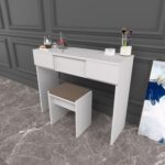 Evdemo Martı Makyaj Masası Takı Dolabı Beyaz - Görsel 2