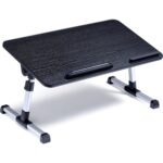 iDock D1 Açısı ve Yüksekliği Kademeli Ayarlı Yatak Kucak Sehpa Bilgisayar Standı Siyah