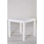 Mobetto Rattan Bahçe Masa Takımı – Beyaz - Görsel 4