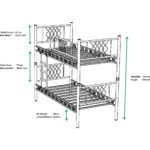 Argimo Metis Genç Çocuk Odası Metal Ranza - Görsel 5