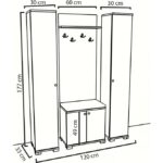 Vestiyer Remaks Çeşme Portmanto Beyaz - Görsel 5