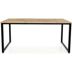 Ceramical MS1 Metal Ayaklı Çalışma Masası - 160cm - Çam - Görsel 5