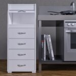 Fora Home Pandora Ekmek Dolabı Ekmeklik Kiler Dolabı Çok Amaçlı Dolap - Görsel 2