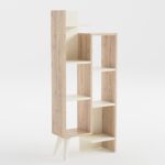 Lagomood Evren Kitaplık Beyaz & Pekin - Görsel 3