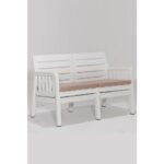 Mobetto Lara 2+1+1+S Balkon Bahçe Oturma Grubu – Beyaz - Görsel 4