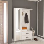 Afilli Oslo Aynalı Portmanto Vestiyer