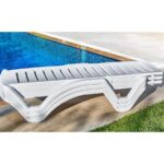 Omnipazar SY2537 Beyaz Elite Şezlong - Görsel 3