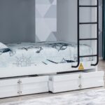 Setay Ranza Konteyner Çekmeceli Ranza + 2 Adet Comfort Yatak - Görsel 2