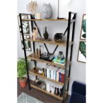 Evdesa Kapadokya Kitaplık Dekoratif Raf 180X90 cm 5 Raflı - Görsel 2