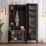 Variant Mobilya Variant Viyana Da Portmanto - Ceviz / Antrasit - Görsel 3