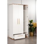 Mobetto Eva 301  3 Kapaklı 1 Çekmeceli Gardırop - Görsel 2