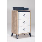 Mobetto Rüya Şifonyer 3 Çekmeceli - Atlantik Çam