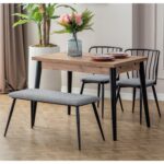 Eymense Luna 2 Sandalyeli Benchli Mutfak Masa Takımı