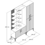 Variant Mobilya Variant Viyana Da Portmanto - Beyaz - Görsel 5