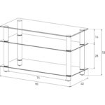 Sonorous Value 90 B 90CM Lcd&led Televizyon Sehpası Çok Amaçlı Sehpa - Görsel 5
