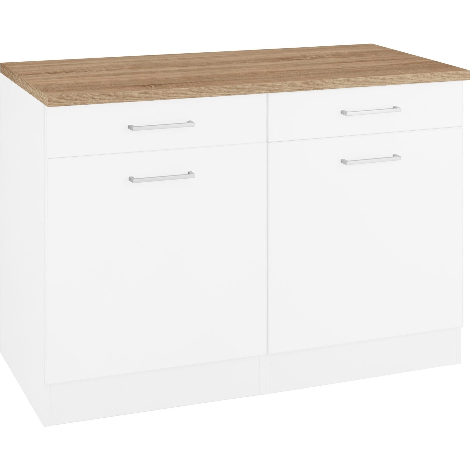 110000114486819.jpg T Designo Tdesigno Ares Mutfak Çekmeceli Alt Modül 120 cm Beyaz - Görsel 1