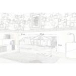 Metalia Delux Sofa Sedir Beyaz (Minderli) - Görsel 3