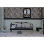 Metalia Delux Ferforje Sofa Sedir Siyah (Minderli) - Görsel 3