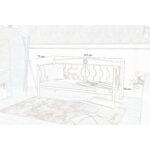 Metalia Elips Sofa Sedir Minderli - Görsel 3