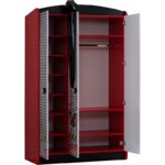 Setay Sports Çocuk Odası Takımı, Kırmızı - Audi Arabalı Yatak - Dolap - Masa - Şifonyer - Görsel 3