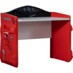 Setay Sports Çocuk Odası Takımı, Kırmızı - Audi Arabalı Yatak - Dolap - Masa - Şifonyer - Görsel 4