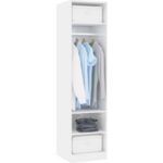 T Designo Tdesıgno Yen Giyinme Dolabı - Çok Amaçlı Dolap - Açık Gardırop 40 cm