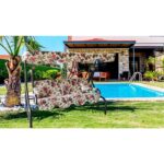 Vip Home Concept 3 Kişilik Salıncak Minderi Süngersiz Kılıfı Ingiliz Gülü Bahçe Minderi - Görsel 2