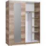 adore mobilya Sürgü Kapılı Aynalı Gardırop - Tori - Görsel 3