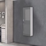 Trio Modül Asmira Boy Dolap - 35 cm - Antrasit Gri