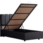 Setay Defne Tek Kişilik Baza Başlık Comfort Yatak, Antrasit - Görsel 3