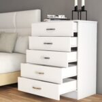 Şifonyer 5 Çekmeceli Beyaz - SFY0201 - Görsel 2