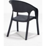 Mobetto Garden 90X150 Bahçe&balkon&teras Masa Seti - Antrasit - Görsel 3