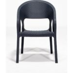 Mobetto Garden 90X150 Bahçe&balkon&teras Masa Seti - Antrasit - Görsel 4