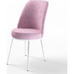 Canisa Concept Han Serisi 70X114, Açılabilir Mdf Mutfak Masa Takımı, Beyaz Masa ve 6 Sandalye - Görsel 3