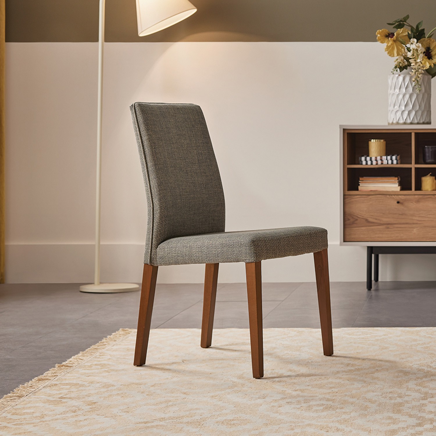 110000191589571.jpg Enza Home Loreto Alternatif Sandalye - Haki - Görsel 1