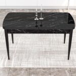 Canisa  Via Serisi 80X132 Açılabilir Mutfak Masası, Yemek Masası