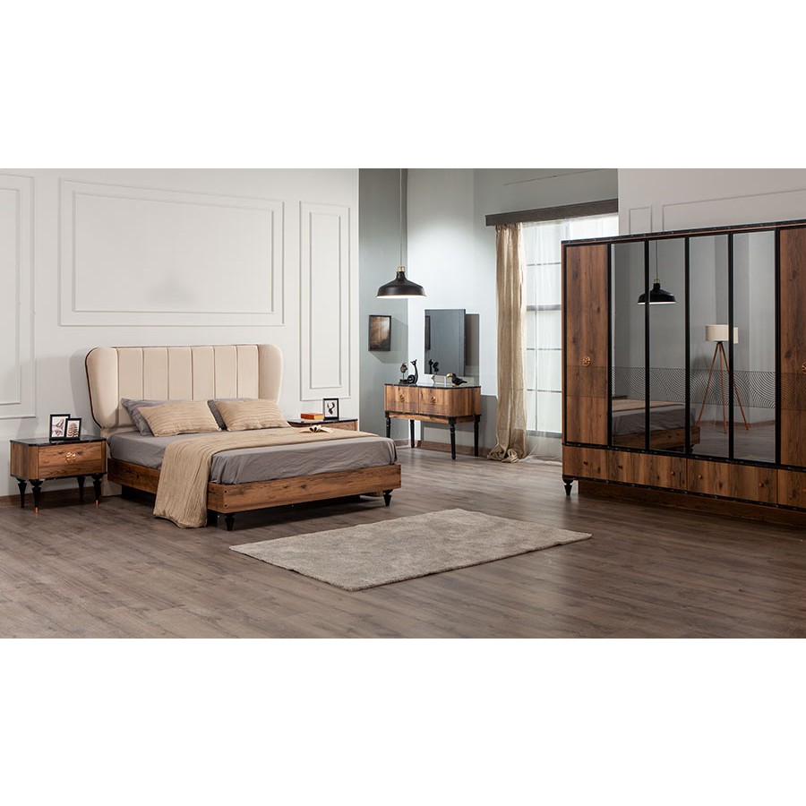 110000201176270.jpg ModaLife Cross Yatak Odası Takımı - Görsel 1