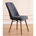 Eymense Lidyana 4 Sandalyeli Mutfak Masa Takımı Antrasit - Görsel 2