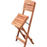 Barış Ahşap Ahşap Katlanır 2 Kişilik Masa Sandalye Takımı - Görsel 2