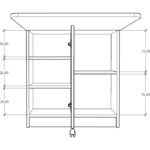 Asra Trend Beyaz & Royal Mermer Katlanır Masa Asra Trend Km-19 - Görsel 4
