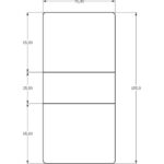 Asra Trend %100 MDFLAM Katlanır Mutfak Masası KM-12 - Görsel 2