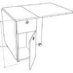 Asra Trend Katlanır Masa Asra Trend Km-04 - Görsel 4